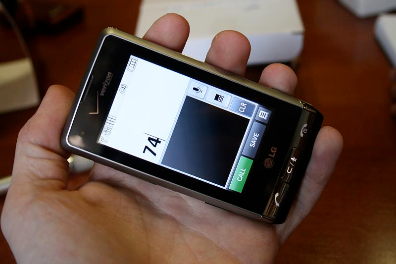 Illustration for article titled LG Dare, Verizon's Most Daring Phone Yet: Impressions, Video Walkthrough and Gallery
